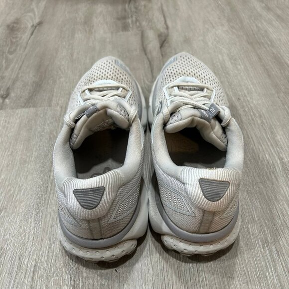 Brooks Women’s Ghost 12 Light Gray Running Shoes Size 7 - Picture 4 of 7